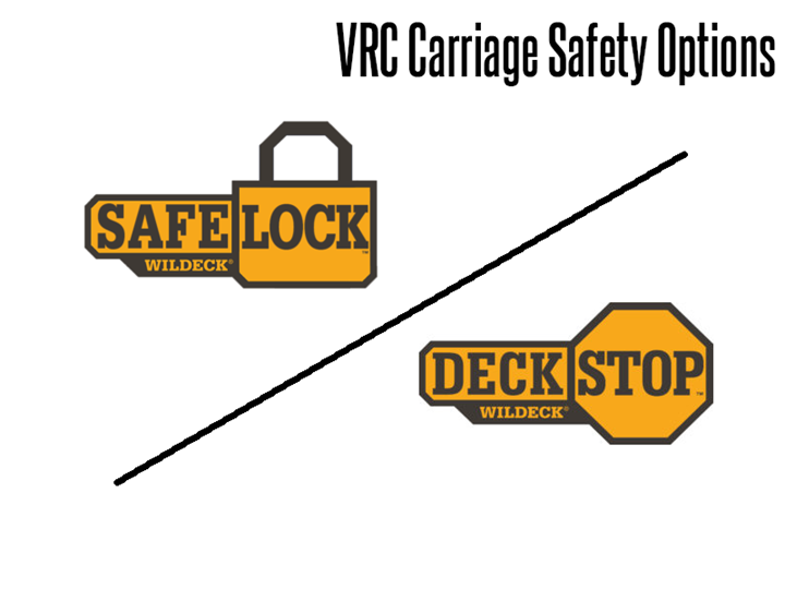 SafeLock™ and DeckStop™ systems are available for Wildeck VRCs (vertical reciprocating conveyors) and provide an additional level of safety based on your specific applications requirements