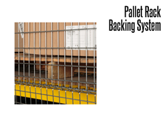 Pallet Back Racking is available in flush mount or offset configurations