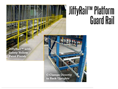 JiffyRail™ offers sturdy construction with a simple installation