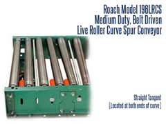 Close Up of Straight Tangent on Roach Model 196LRCS