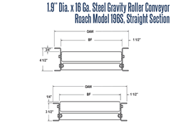 Roach Model 196S Roller Schematic	