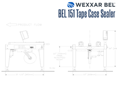 Wexxar BEL 151 Tape Case Sealer Schematic