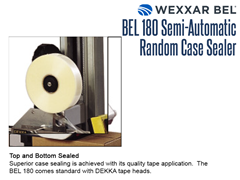 The BEL 180 comes standard with DEKKA tape heads and features superior top and bottom case sealing.