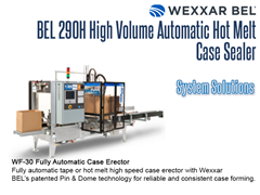 BEL 290H offers a complete solution paired with a WF30 Case Erector