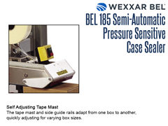 The BEL 185 has a self adjusting tape mast which adapts from one box to another