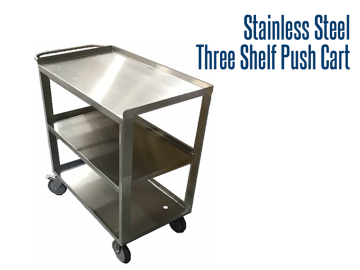 Whether your carts are being used in your baking facility or transporting totes throughout a factory, we deliver solutions to your material handling needs.