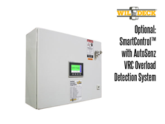 The Mechanical Straddle VRC has the SmartControl™ with AutoSenz® VRC Overload Detection System as an option.