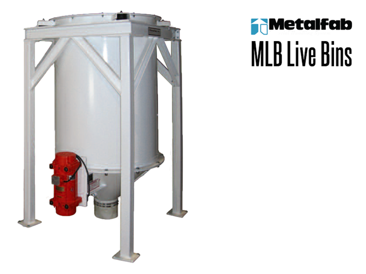 Metalfab MLB Live Bin Bin Activator Thomas Conveyor