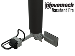 Vacuhand Pro Long Handled, Single Foot Swivel Vacuum Attachment