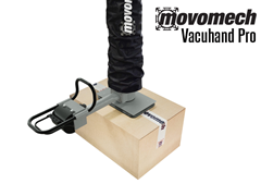 Vacuhand Pro handling a cardboard box