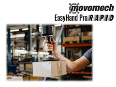 Easyhand Pro Rapid Vacuum Tube Lifter Quickly and Easily Moves Boxes and Packages