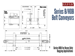 Rapat Series HDB Conveyor Schematic