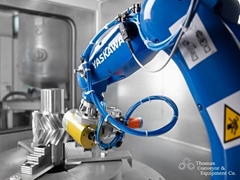 The GP8 robot improves productivity with high speeds