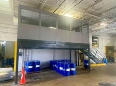 Custom mezzanine for modular construction